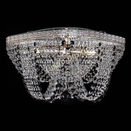 Люстра Верона Токката №5 черная в Саратове Гусь Хрустальный