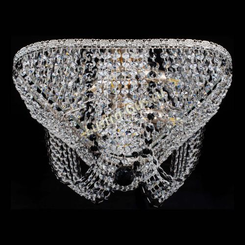 Люстра Верона Токката №5 черная в Саратове Гусь Хрустальный