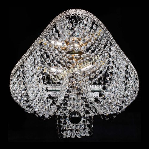 Люстра Верона Токката №5 черная в Саратове Гусь Хрустальный