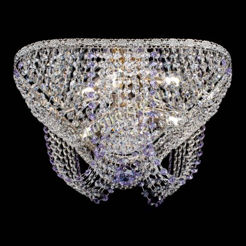 Люстра Верона Токката №5 фиолетовая в Саратове Гусь Хрустальный
