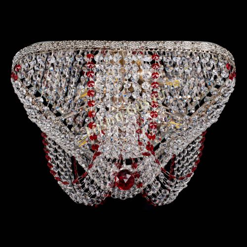 Люстра Верона Токката №5 красная в Саратове Гусь Хрустальный