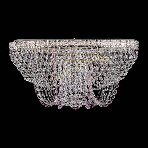 Люстра Верона Токката №5 розовая в Саратове Гусь Хрустальный