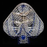 Люстра Верона Токката №5 синяя в Саратове