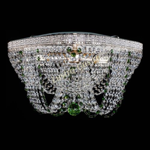 Люстра Верона Токката №5 зеленая в Саратове Гусь Хрустальный