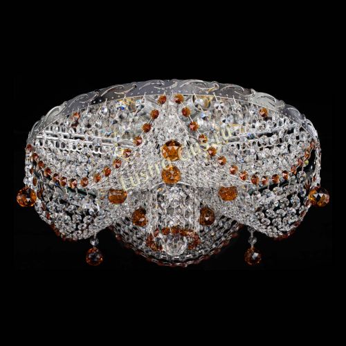 Люстра Виктория чайная в Саратове Гусь Хрустальный