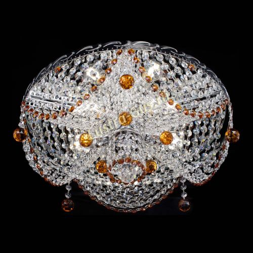 Люстра Виктория чайная в Саратове Гусь Хрустальный