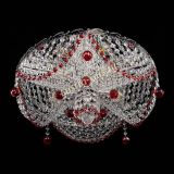 Люстра Виктория красная в Саратове