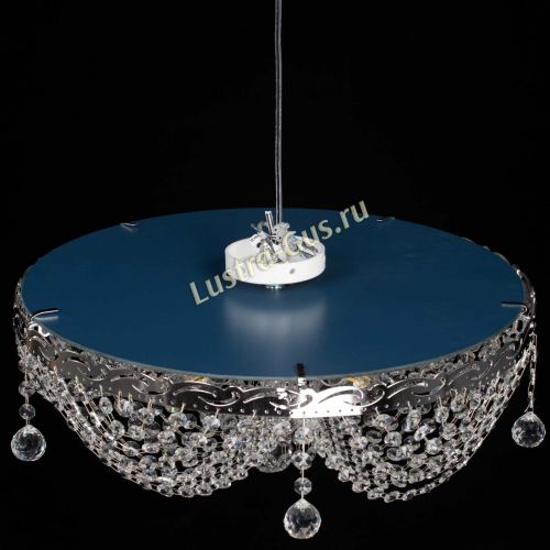 Люстра Виктория розовая в Саратове Гусь Хрустальный