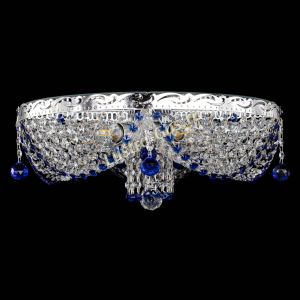 Люстра Виктория Синяя в Саратове отзыв и фото покупателя