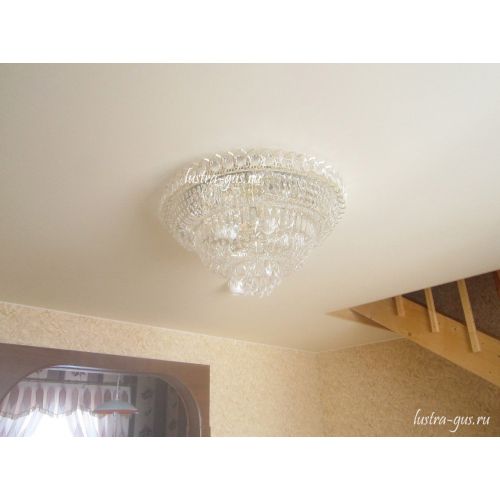 Люстра Водопад в Саратове Гусь Хрустальный