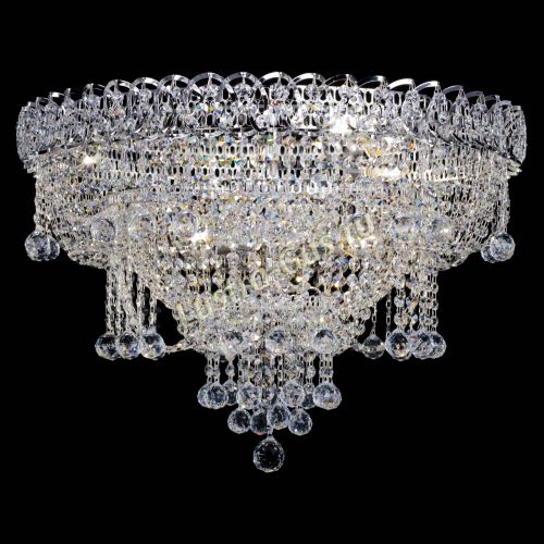 Люстра Водопад Софья №8 в Саратове Гусь Хрустальный