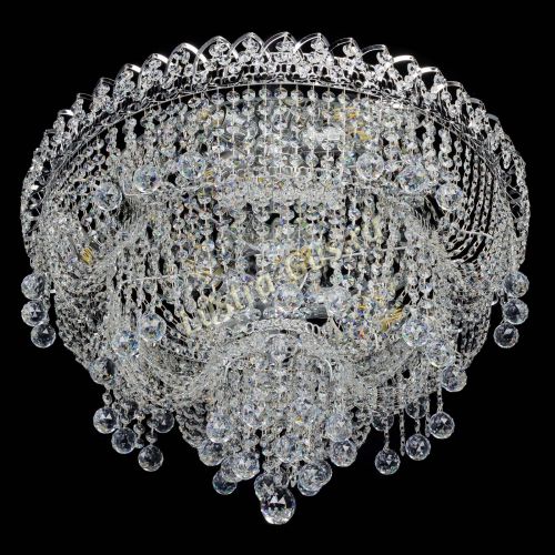 Люстра Водопад Софья №8 в Саратове Гусь Хрустальный