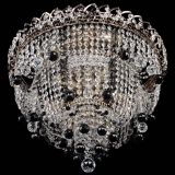 Люстра Водопад Софья черная в Саратове