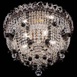 Люстра Водопад Софья черная в Саратове