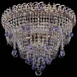 Люстра Водопад Софья фиолетовая в Саратове