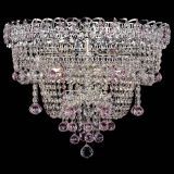 Люстра Водопад Софья розовая в Саратове