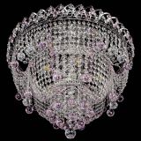 Люстра Водопад Софья розовая в Саратове