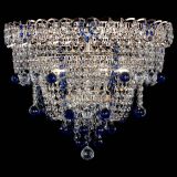 Люстра Водопад Софья синяя в Саратове