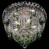 Люстра Водопад Софья зеленая в Саратове