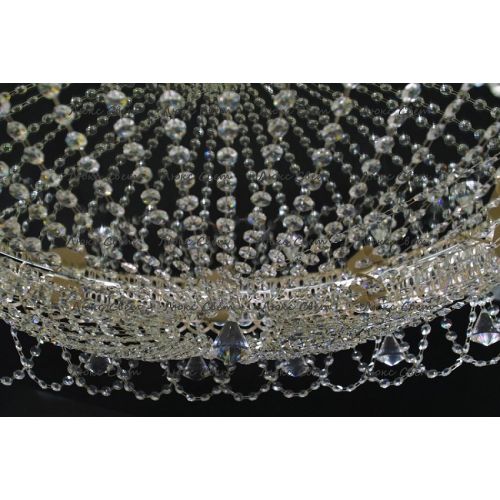 Люстра Водоворот 800 мм Ажур в Саратове Гусь Хрустальный