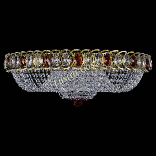 Люстра Водоворот Купол под бронзу Чайный в Саратове Гусь Хрустальный