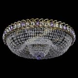 Люстра Водоворот Купол под бронзу Фиолетовый в Саратове