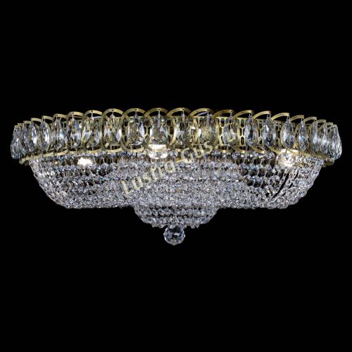 Люстра Водоворот Купол под бронзу в Саратове Гусь Хрустальный