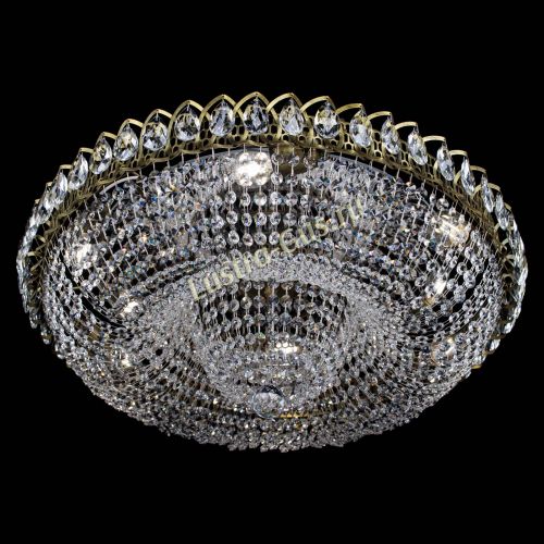 Люстра Водоворот Купол под бронзу в Саратове Гусь Хрустальный