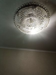 Люстра Водоворот Купол под бронзу в Саратове отзыв и фото покупателя