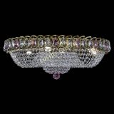 Люстра Водоворот Купол под бронзу Розовый в Саратове