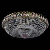 Люстра Водоворот Купол под бронзу Розовый в Саратове