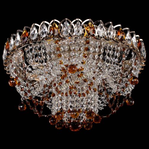 Люстра Водоворот Ольга шар чайная в Саратове Гусь Хрустальный