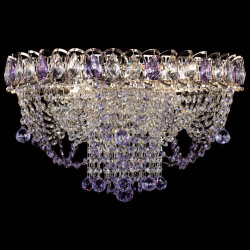 Люстра Водоворот Ольга шар фиолетовая в Саратове Гусь Хрустальный