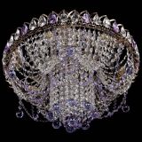 Люстра Водоворот Ольга шар фиолетовая в Саратове