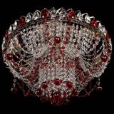 Люстра Водоворот Ольга шар красная в Саратове