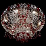 Люстра Водоворот Ольга шар красная в Саратове