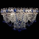 Люстра Водоворот Ольга шар синяя в Саратове