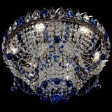 Люстра Водоворот Ольга шар синяя в Саратове