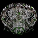 Люстра Водоворот Ольга шар зеленая в Саратове