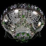 Люстра Водоворот Ольга шар зеленая в Саратове