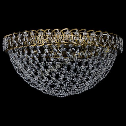 Люстра Водоворот Сетка Обтикон под бронзу в Саратове Гусь Хрустальный