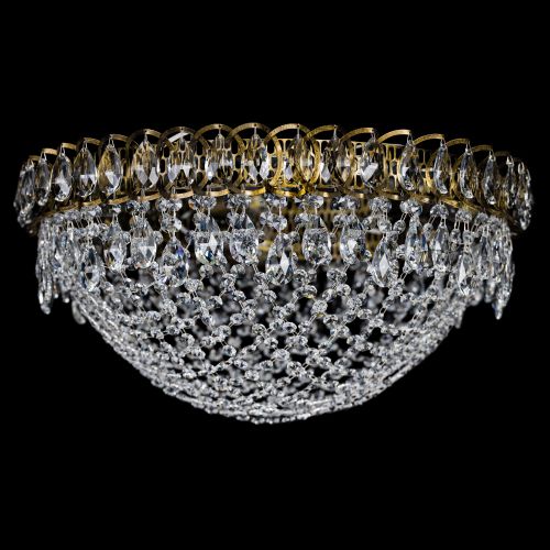 Люстра Водоворот Сетка под бронзу в Саратове Гусь Хрустальный