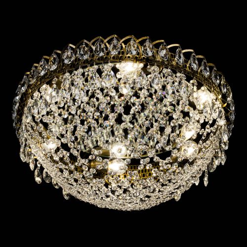 Люстра Водоворот Сетка под бронзу в Саратове Гусь Хрустальный