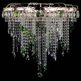 Люстра Вьюга зеленая в Саратове
