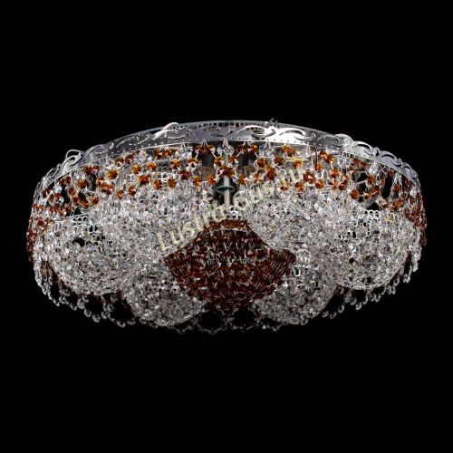 Люстра Вьюга №3 чайная в Саратове Гусь Хрустальный