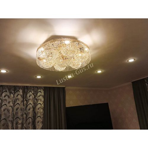 Люстра Вьюга №3 в Саратове Гусь Хрустальный