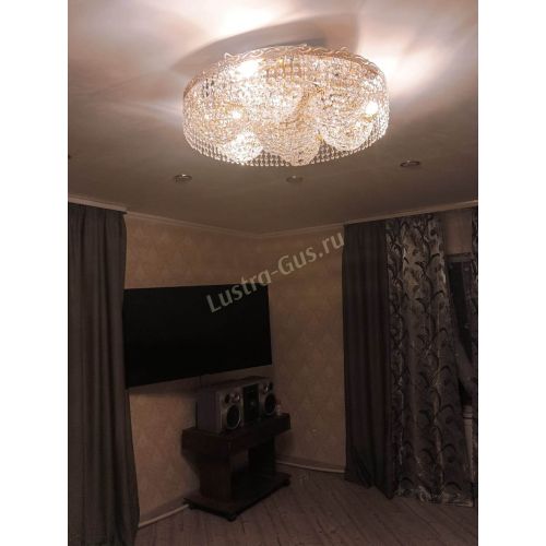 Люстра Вьюга №3 в Саратове Гусь Хрустальный