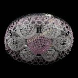 Люстра Вьюга №3 розовая в Саратове