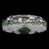 Люстра Вьюга №3 зеленая в Саратове