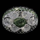 Люстра Вьюга №3 зеленая в Саратове